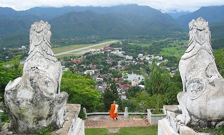 Mae Song Hong desde el templo Vat Phra That