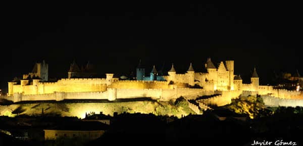 02- Carcassonne de noche