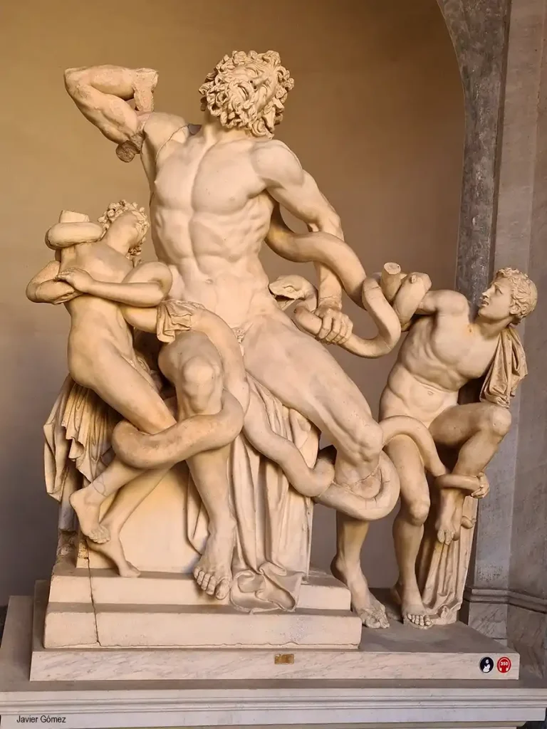 Lacoonte en los Museos Vaticanos