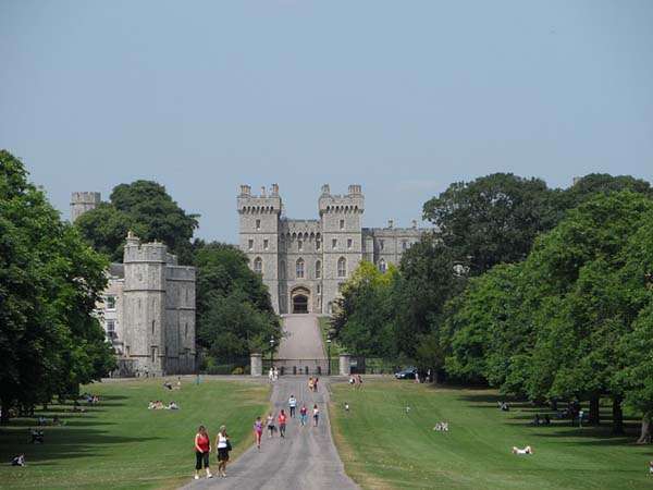 Castillo de Windsor en Inglaterra