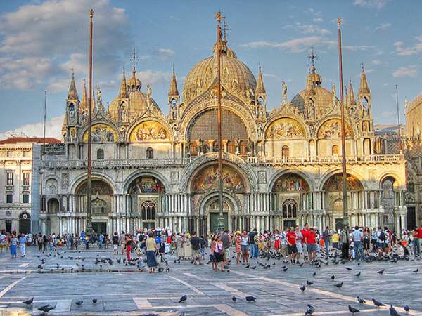 Plaza de San Marcos en Venecia