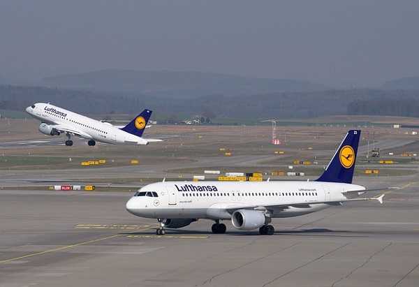 Aviones de Lufthansa