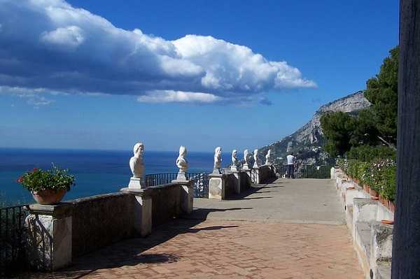 Villa Cimbrone en Sorrento