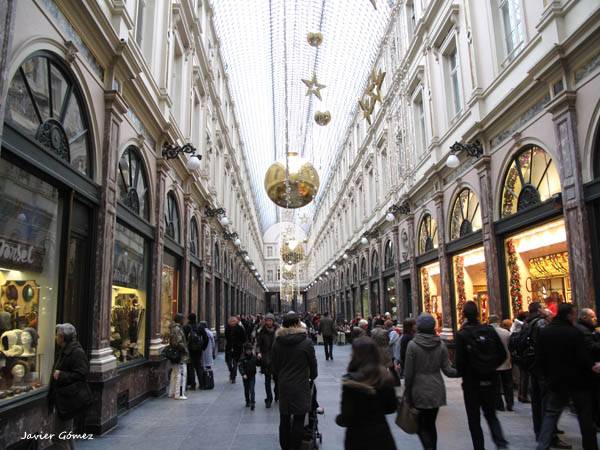 Galerías Saint Hubert en Bruselas