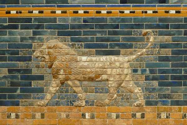 Detalle de la Puerta de Ishtar