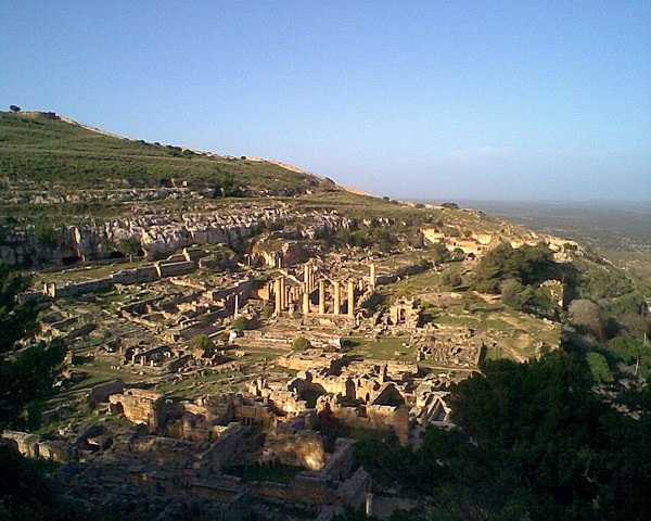 Antigua ciudad de Cirene en Libia