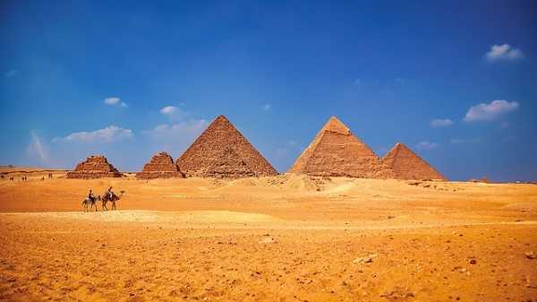 Pirámides de Egipto, en Gizeh, El Cairo