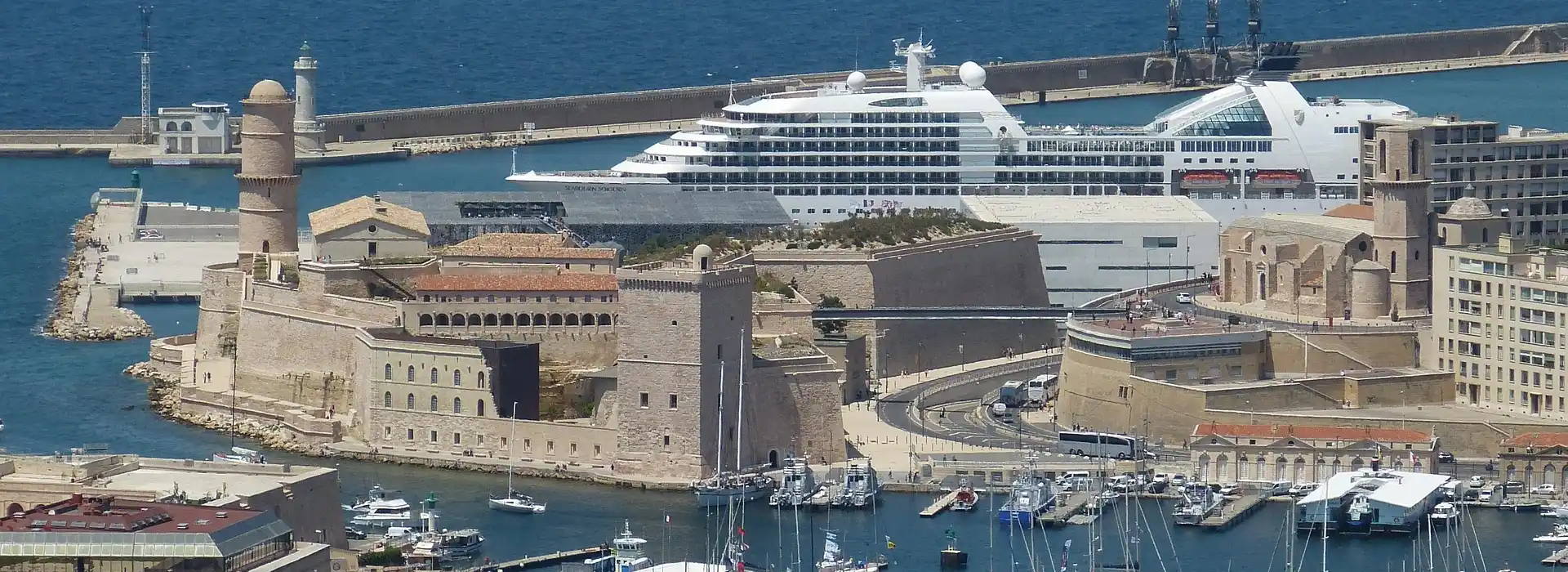Puerto de cruceros de Marsella