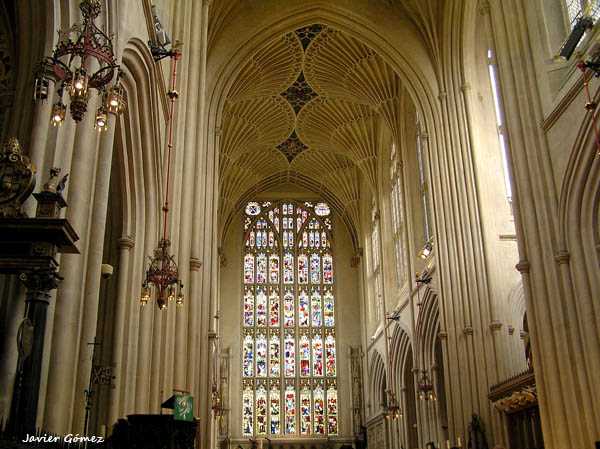 Abadía de Bath interior