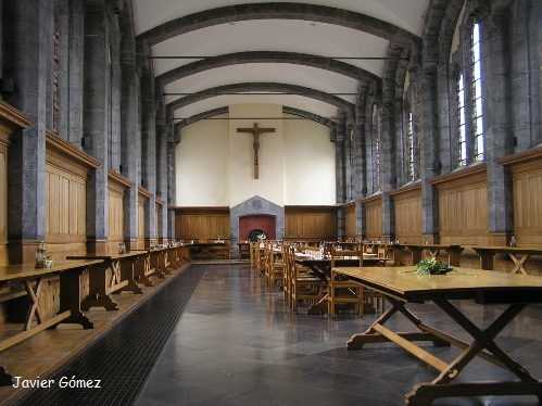 Refectorium de Abadía de Maredsous