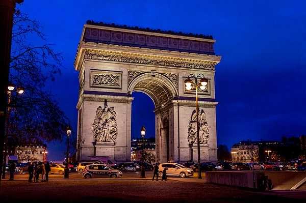 Arco del Triunfo en París