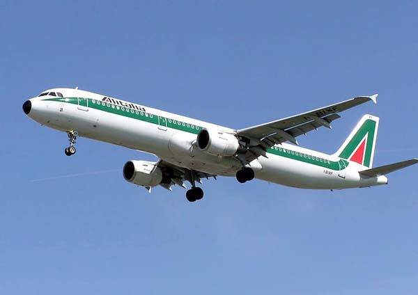 Avión de Alitalia