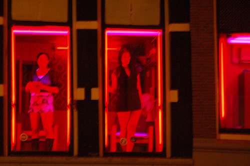 Barrio Rojo de Amsterdam