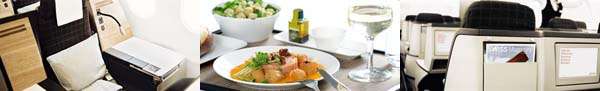 Business Class de Swiss Air