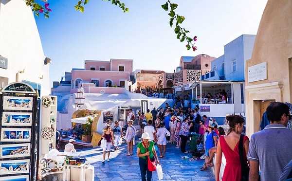 Compras en Santorini Compras en Santorini