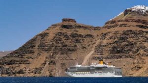 Crucero en Santorini