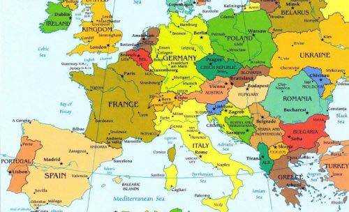 Distancia entre capitales europeas 13 Distancia entre capitales europeas