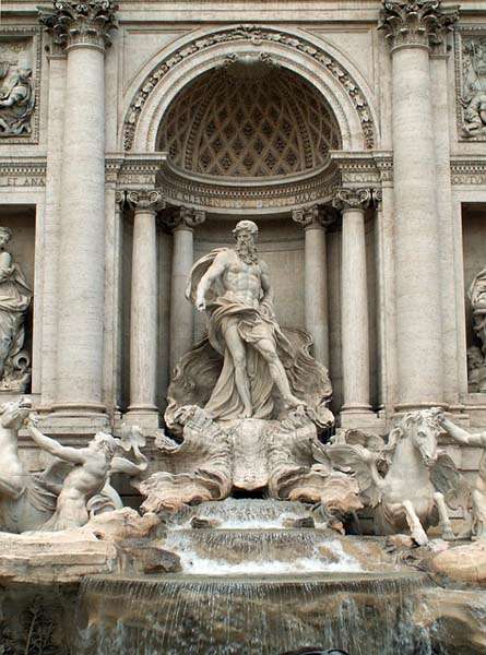 Fontana de Trevi - detalle 2