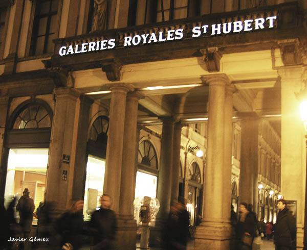 Galerías Saint Hubert en Bruselas