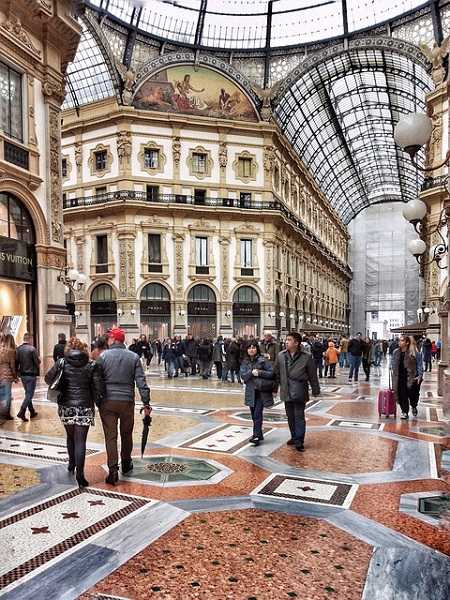 Paseo por las Galerías Vittorio Emanuele