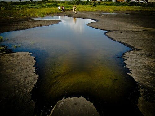 Lago de Brea en Trinidad