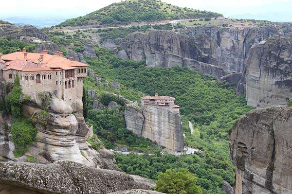 Meteora en Grecia