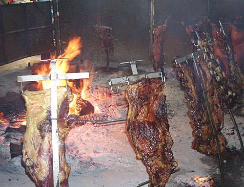 Parrillada de carne argentina