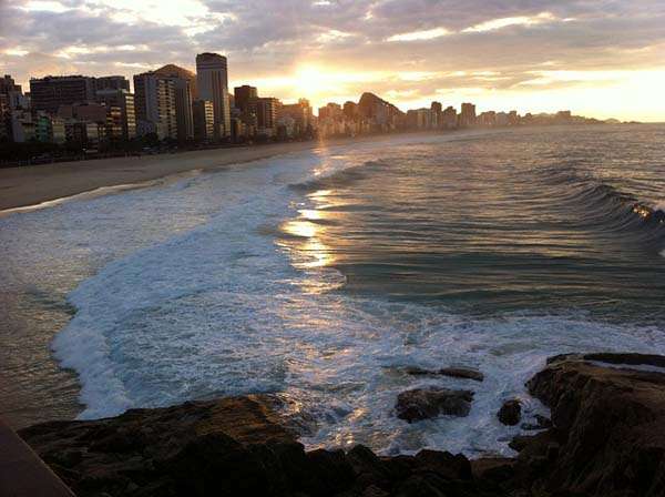 Playa de Copacabana en Río