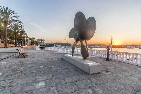 Puerto de Mahón en Menorca