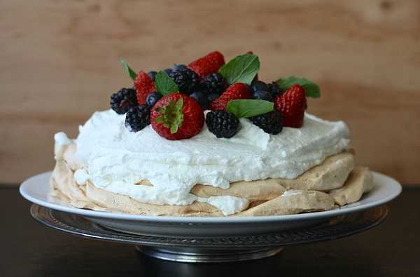 Que comer en Australia - tarta Pavlova