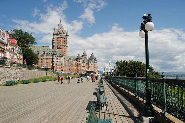 Quebec y el Chateau Frontignac