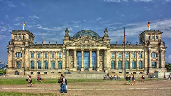 Reichstag en Berlín