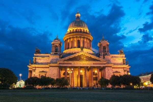 San Petersburgo, noche en blanco