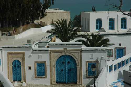 Túnez desde el puerto de la Goulette 5 Sidi Bou Said