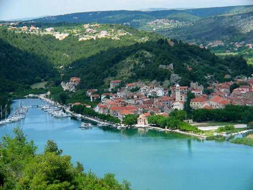 Skradin en Croacia