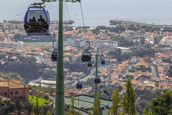 Teleférico en Funchal