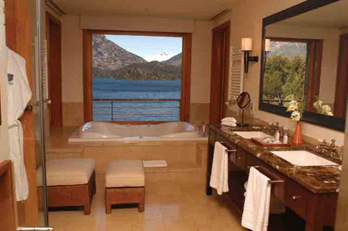 Baño en hotel Llao Llao