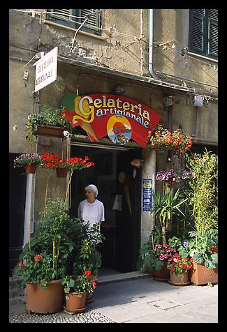 Heladeria en Italia