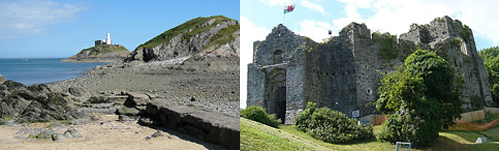 Faro y Castillo de Mumbles Faro y Castillo de Mumbles