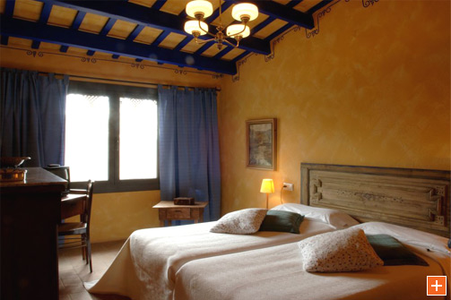 Habitacion del Hostal Blau