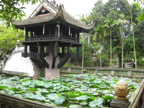 Pagoda de un pilar
