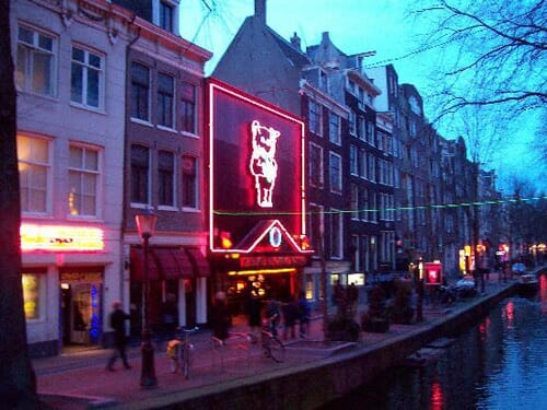 Barrio Rojo de Amsterdam