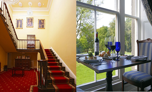 Interior y restaurante