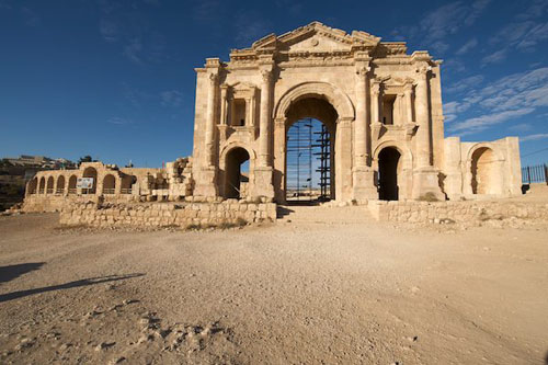 jerash en Jordania