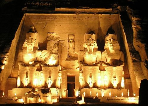 Abu Simbel en Egipto