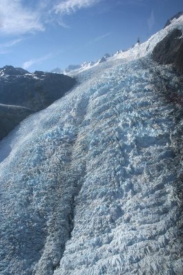 mn franz josef glacier cascada