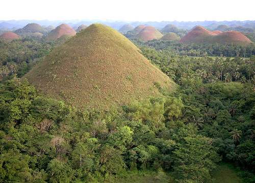Las colinas de Chocolate, en Filipinas 3 mnfilipinas mnchocolatehills
