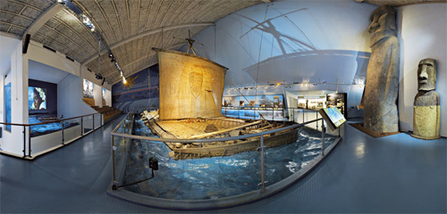 museo kon tiki  en Oslo