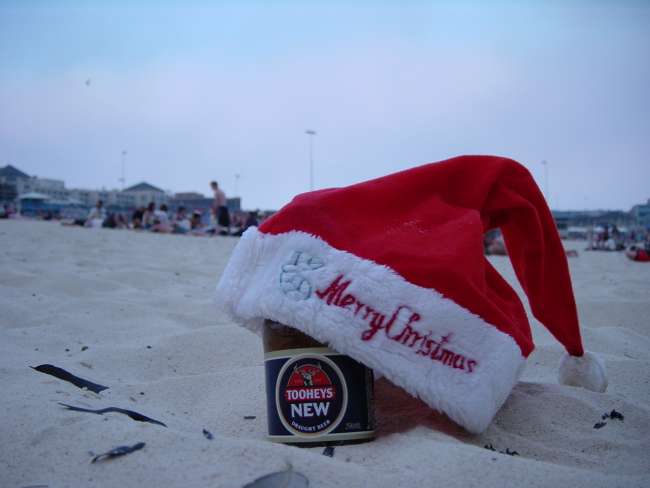 Navidad en las playas australianas