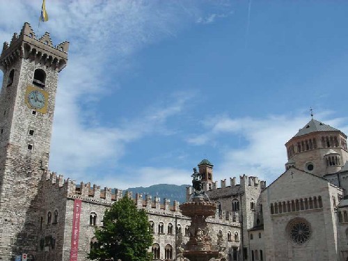 Piazza del Duomo en Trento